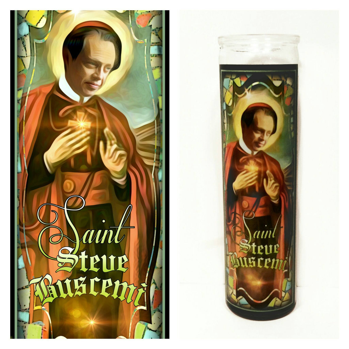 Steve Buscemi Prayer Candle Kitschup Creations