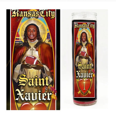 Saint Xavier Prayer Candle