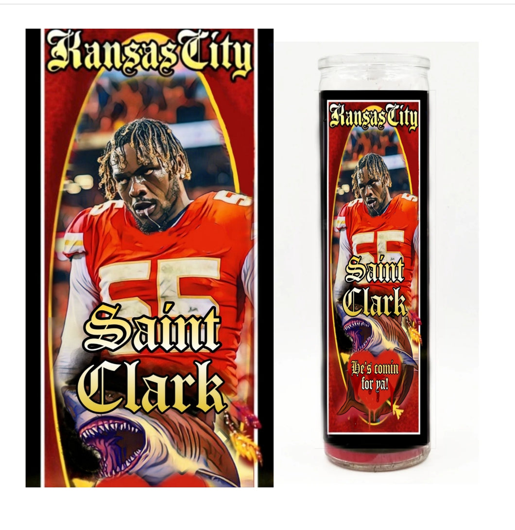 Saint Clark Prayer Candle