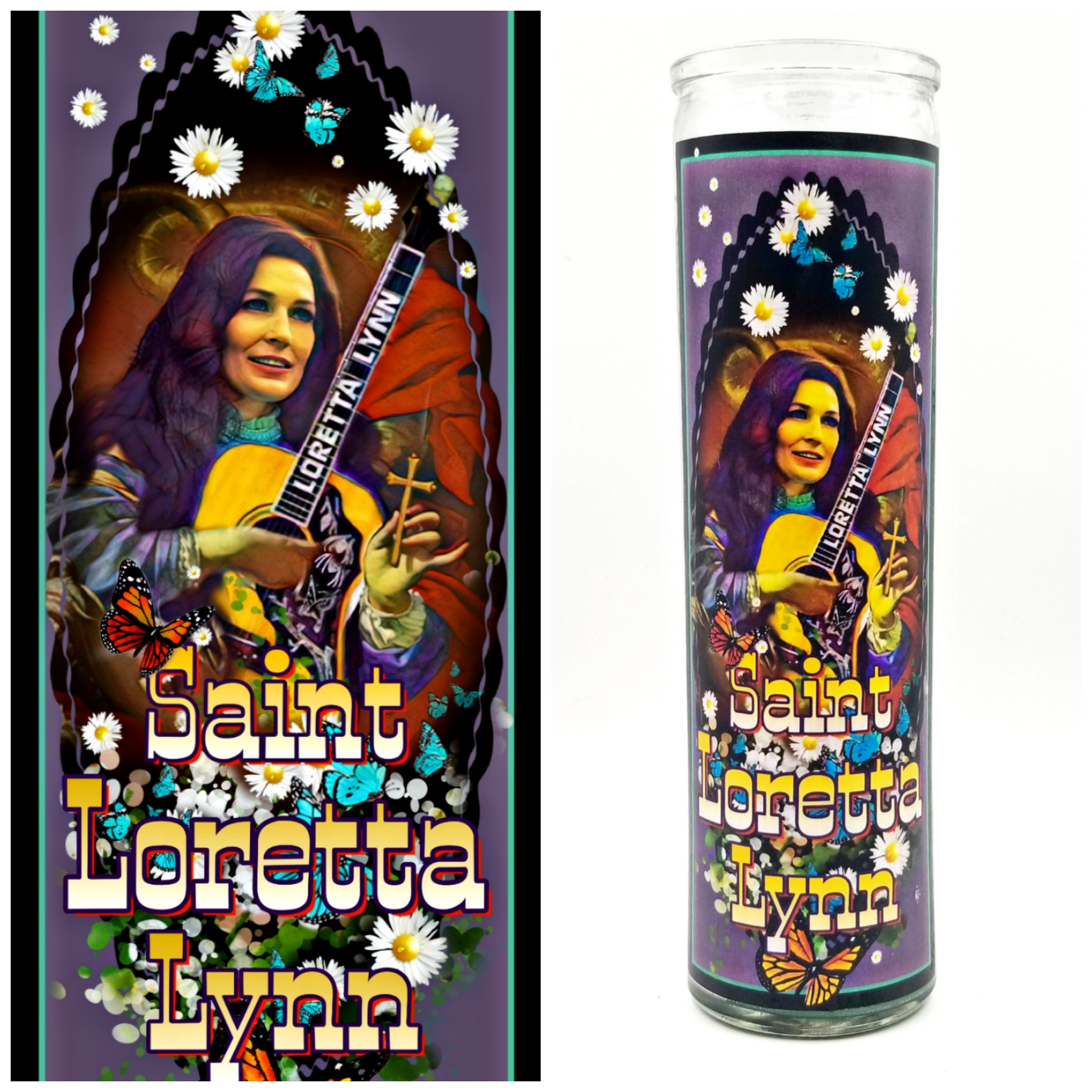 Kitschup Creations Saint Reid Prayer Candle – Made in KC