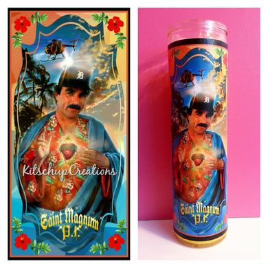 Celebrity Prayer Candles - Kitschup Creations 