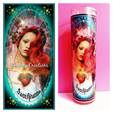 Celebrity Prayer Candles - Kitschup Creations 