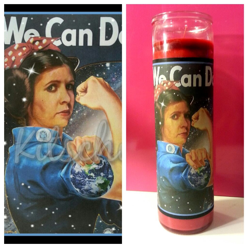 Celebrity Prayer Candles - Kitschup Creations 