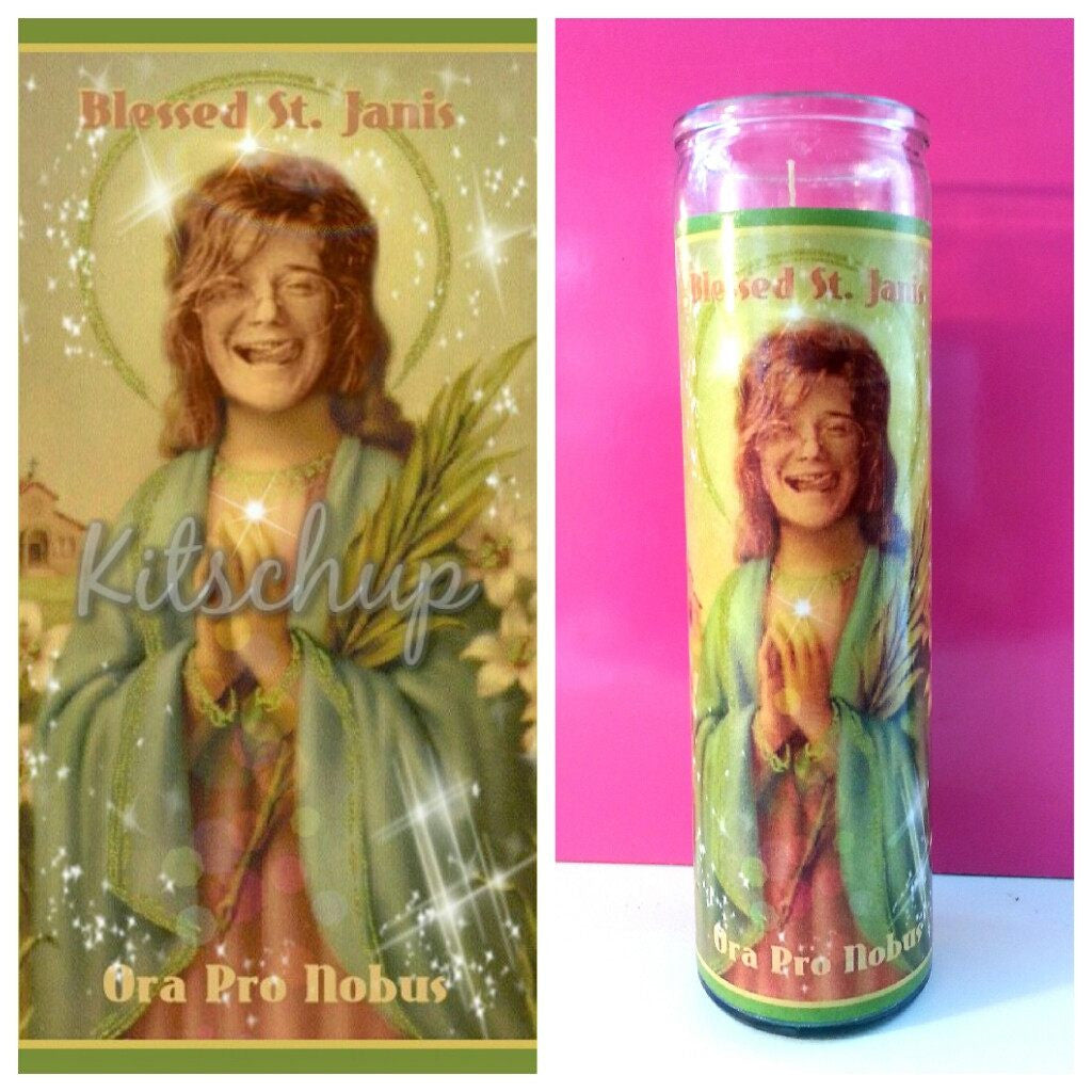 Celebrity Prayer Candles - Kitschup Creations 