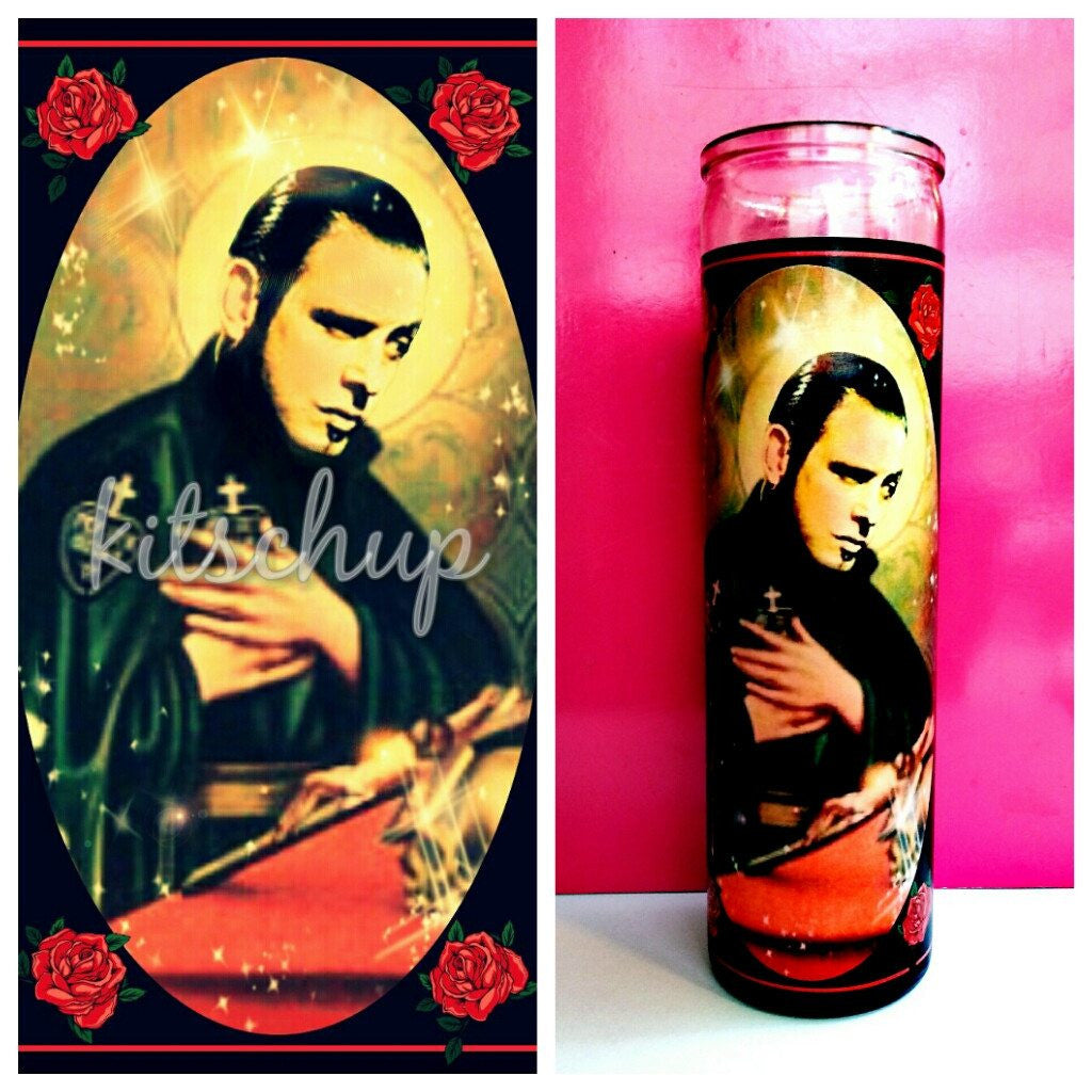 Celebrity Prayer Candles - Kitschup Creations 