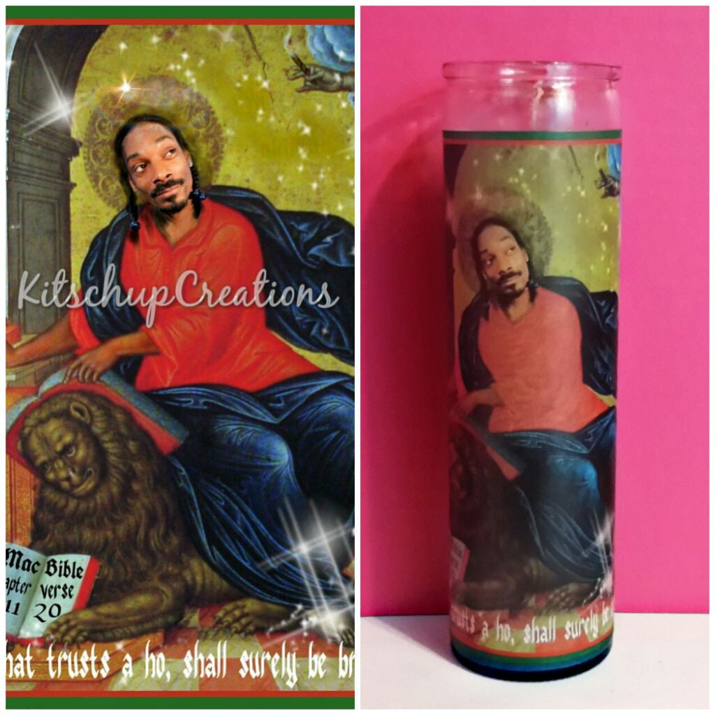 Celebrity Prayer Candles - Kitschup Creations 